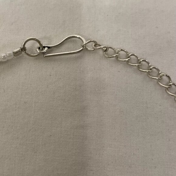 Elegant Vintage Aqua Green Seed Bead Balls 16" Choker Matching Earrings Necklace - Picture 7 of 10